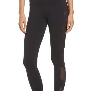 ALO Yoga Block Waist Mesh Inset Legging